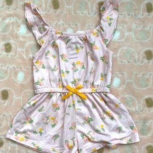 Baby Girl RoseBlush Floral Onesie 6-9 Months